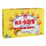 義美 綜合小泡芙3盒組(171公克*3)牛奶/巧克力/草莓各一盒：圖片 2